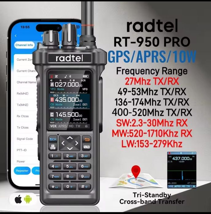 Statie radio emisie/receptie Radtel 950 Pro