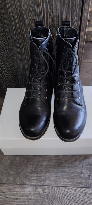 Боти дамски естествена кожа