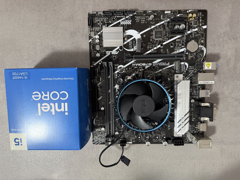 !!vand-schimb!! Kit i5 14400f, b760 ( optional 16/32 ddr5)
