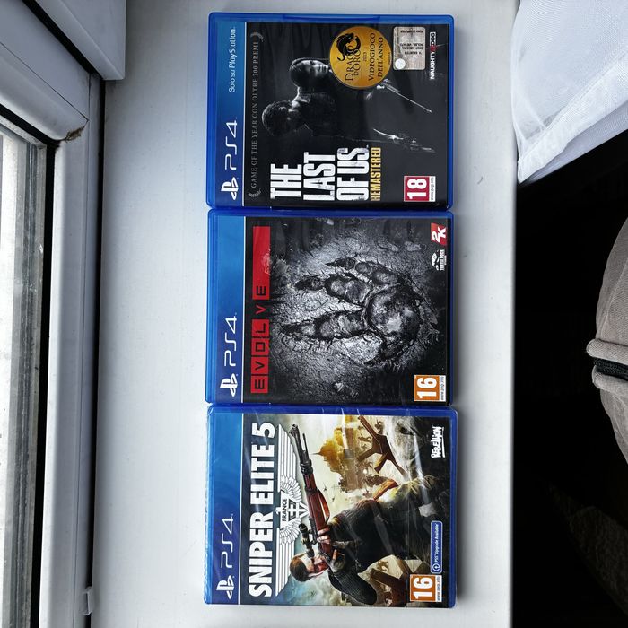 Продам диски на PS4