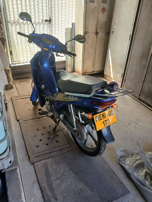 Scooter starled loncin albastru