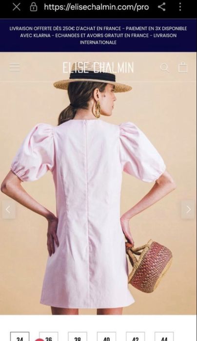 Рокля ELISE CHALMIN ,елек Sandro