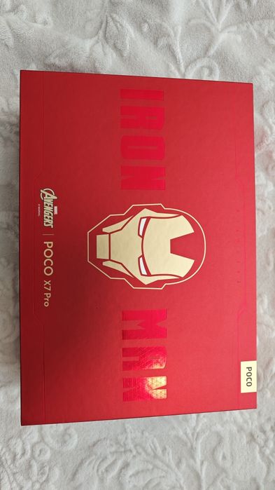Кутия, Кейс и кабел за Xiaomi Poco X7 Pro Iron Man Limited edition