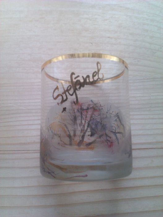 Pahar cu nume stefanel