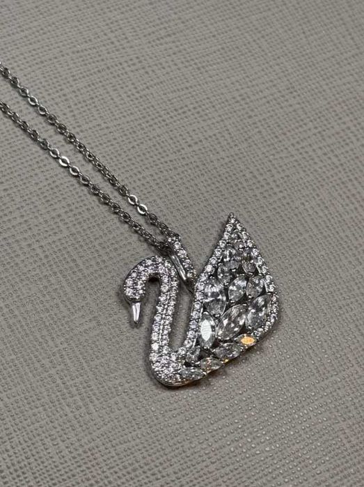 Lănțișor Swarovski Swan / Lebădă - nou, în cutie