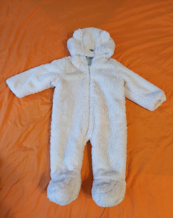 Costum bebe urs polar 9-12 luni