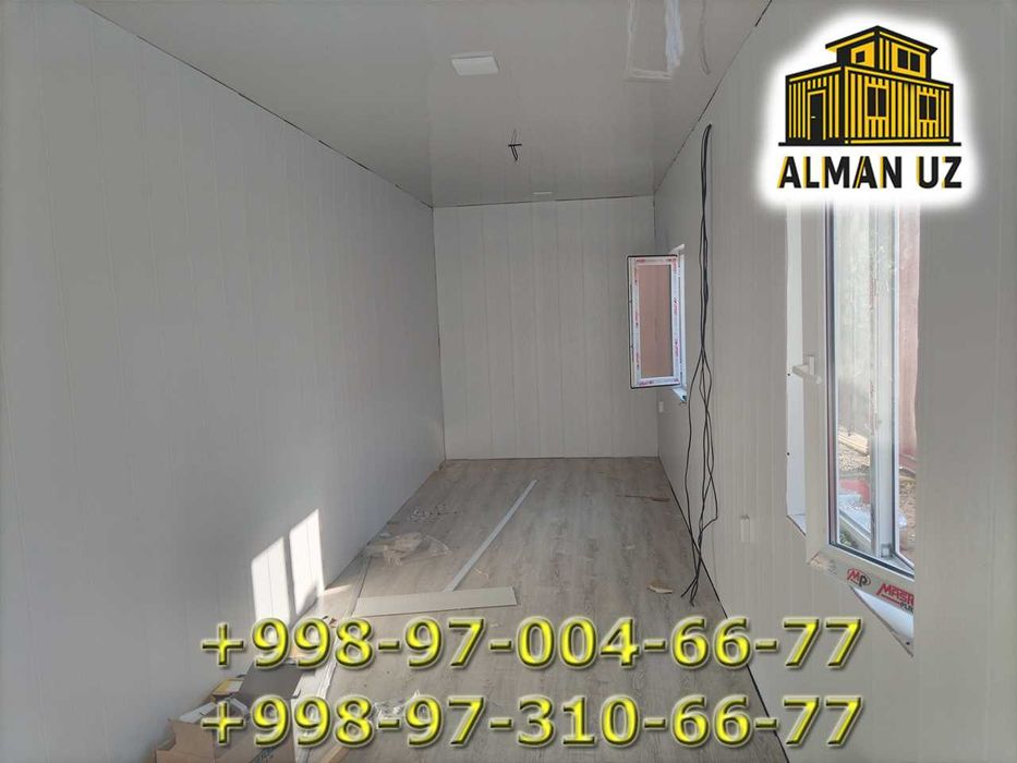 контейнер офис магазин уйлар ва бошка бизнесларингиз учун