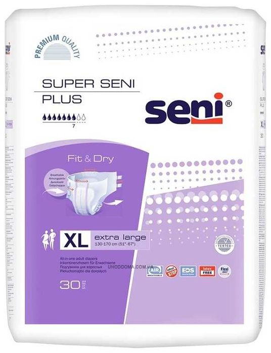 Подгузники Ночные Seni Super Plus XL