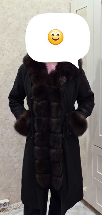 Парка женская песец