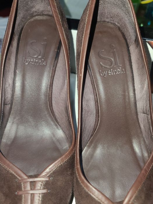 Туфли женские натуральная замша