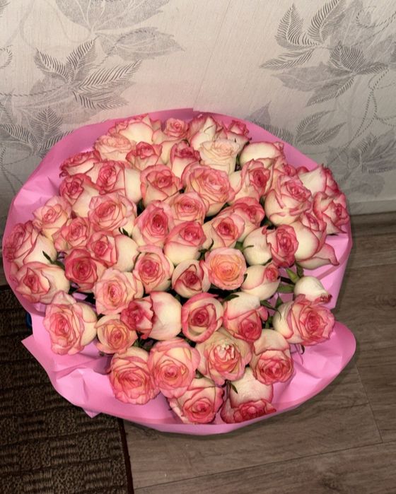 Букет новый 55 розы