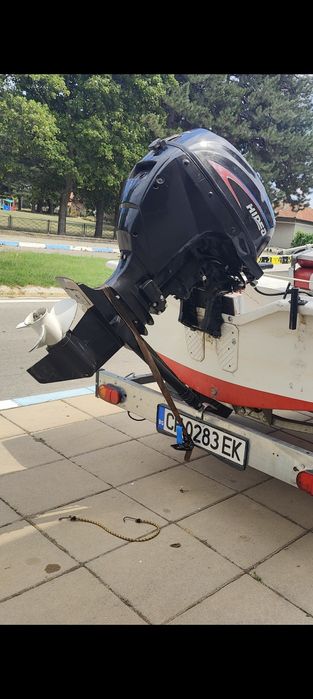 Извънбордов четиритактов двигател  - мотор за лодка Hidea 15 к.с.