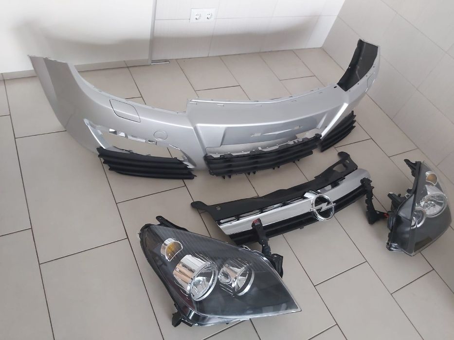Pachet Fata Completa Bara+Acc Opel Astra H 2004-2007 (Z157 (Gri))