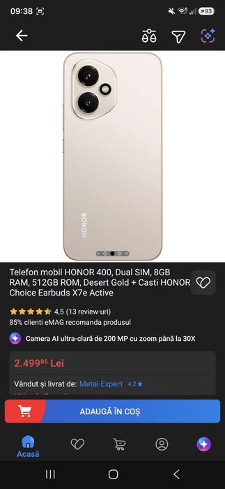 Honor 400 8GB/256