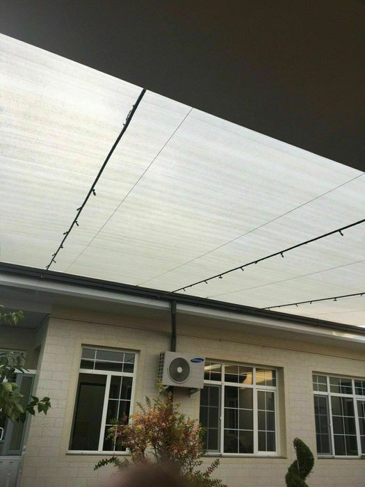 Солнцезашитные теневые сетки соя сетка установка soya setka