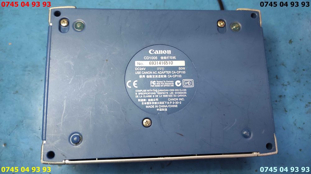 imprimanta canon CD1005 fara cartus fara alimentator vinde ca in poze