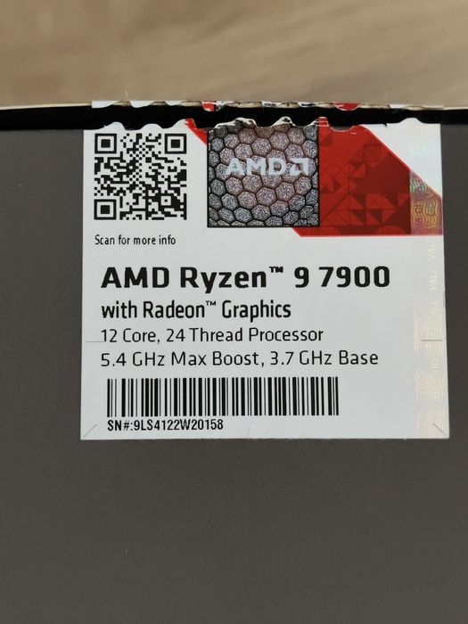 Procesor AMD Ryzen 9 7900 Full Box