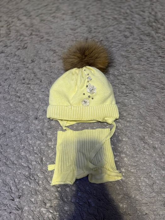 Комбинезон детский и шапочка