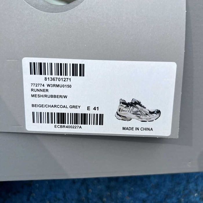 Balenciaga Runner - White/Tan