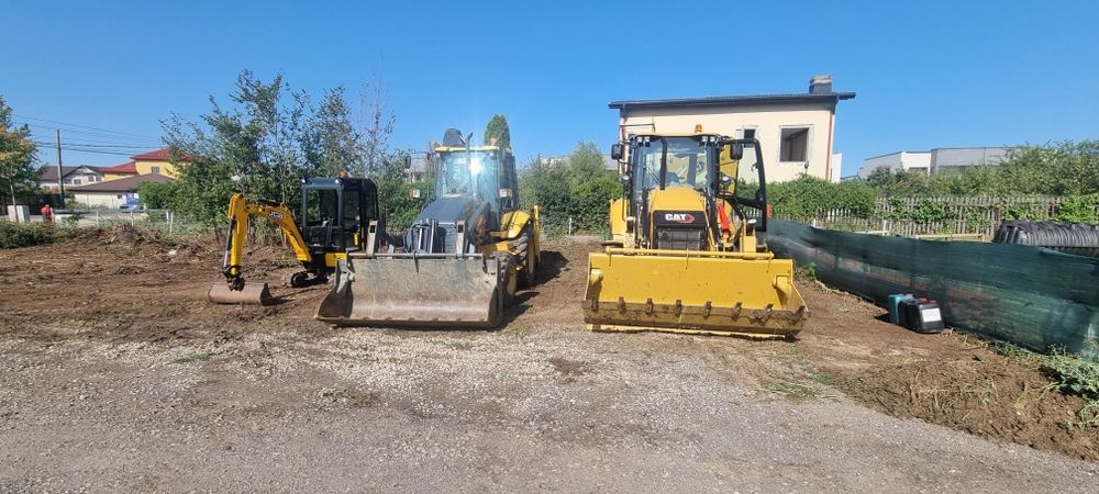 Închiriere buldoexcavator Corbeanca