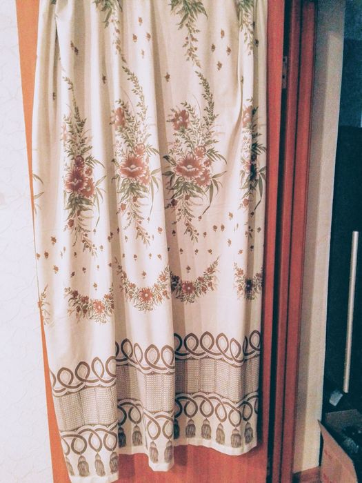 Тюль и  шелковые портьеры