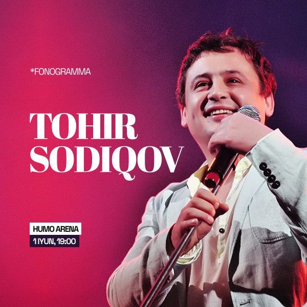 Tohir sodiqov konsert 1 iyun humo arena