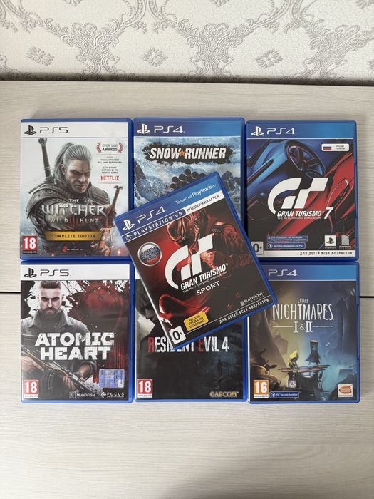 Продажа и обмен игр на ps5-ps4