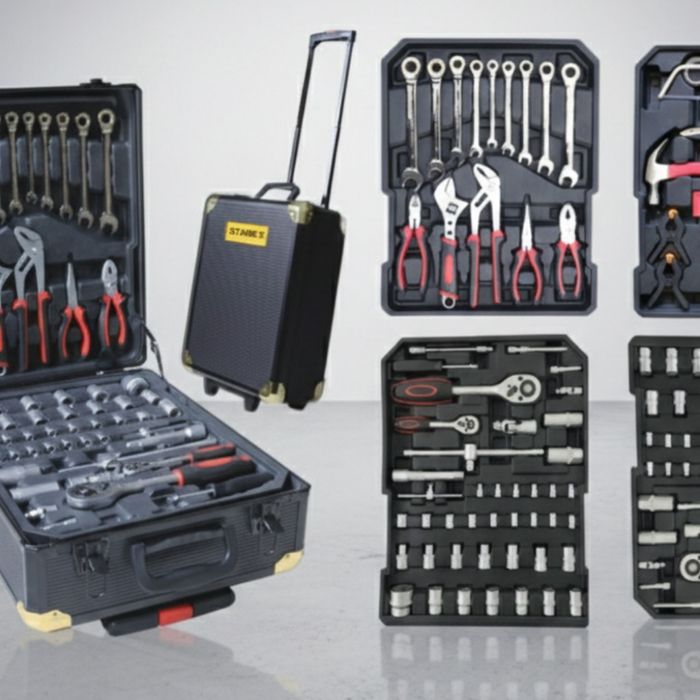 Куфар с инструменти 599 части – ПРОФЕСИОНАЛЕН комплект само 85€