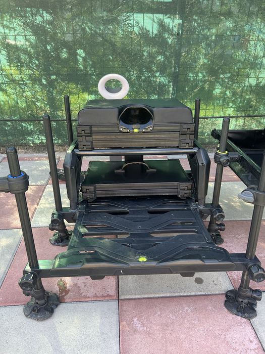 Scaun modular matrix S25 pro,seatbox black edition echipat full