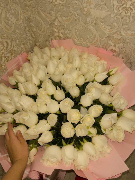 101 белые цветыы