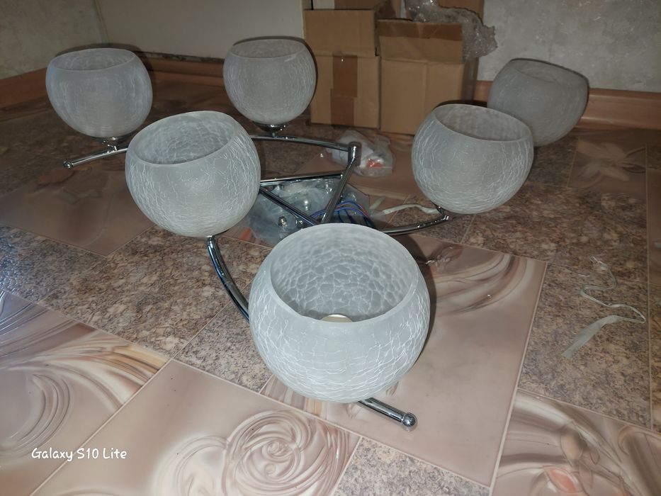 Люстра 6 рожковая