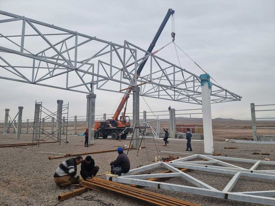 Ангар Навес Металконструкция