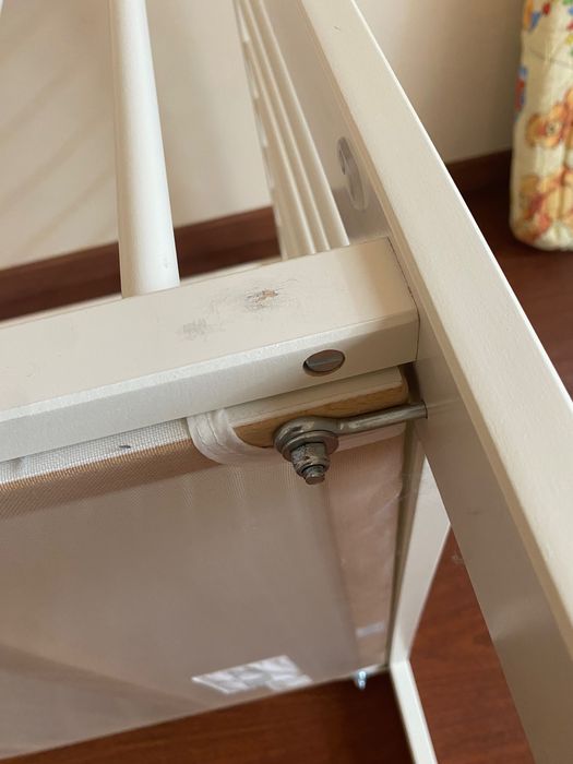 Бебешко креватче ИКЕА дърво + матрак