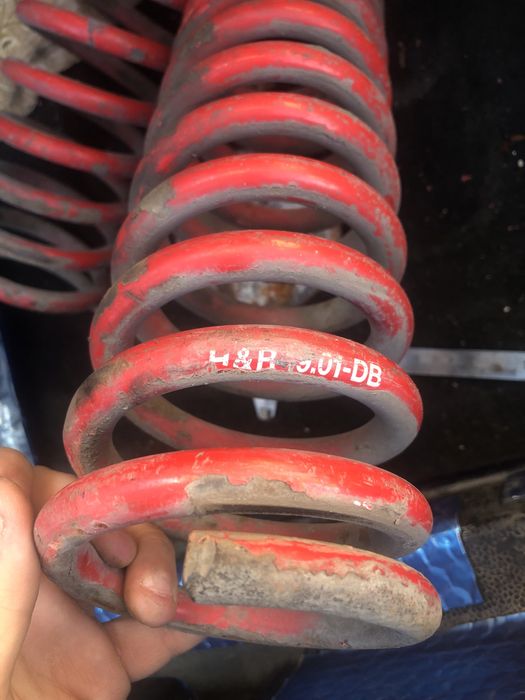 Спорт пружины передние для 124 -201 мерседеса