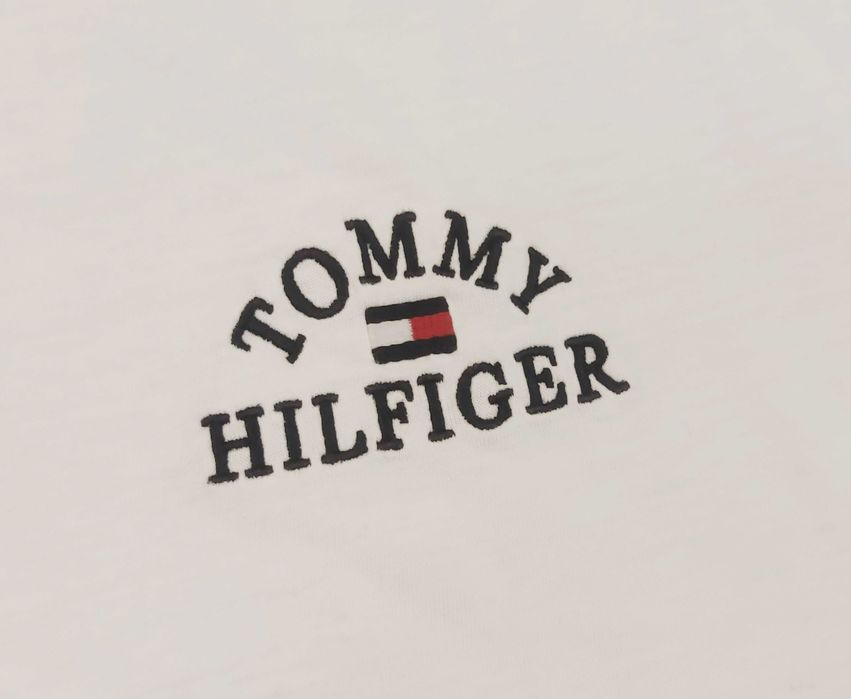 Tricou Tommy Hilfiger White Edition