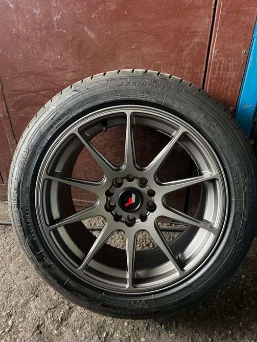 Roti Jante JR11 R17x8.25 ET35 / 5x112 / 5x114 + Anvelope Dunlop