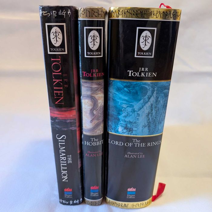 Silmarillion, The Hobbit, The Lord of the Rings, твърди корици