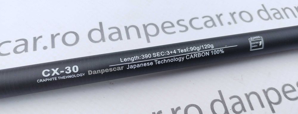 Lanseta FEEDER carbon WindBlade TFD8 SENSITIVE 3,90m 90/120gr 4VARFURI