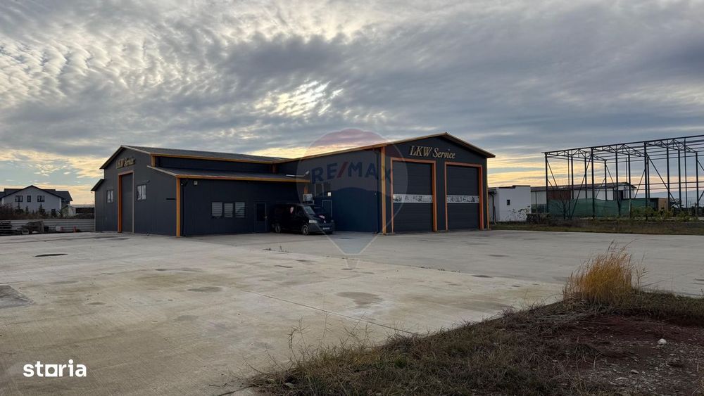 Hală de închiriat sau Service camioane și auto Șoseaua Surăii  400 mp
