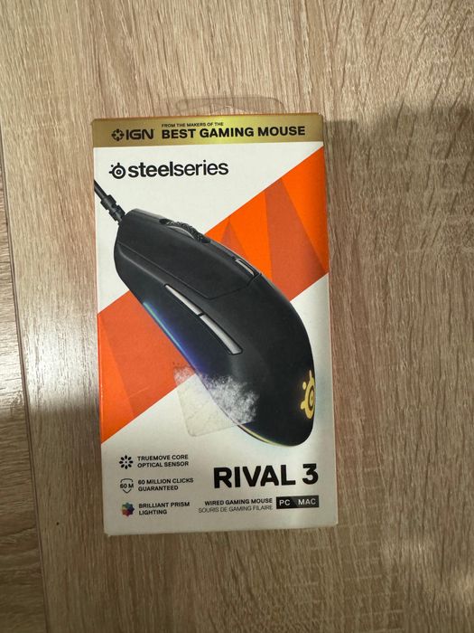 Продам мышь steelseries rival 3