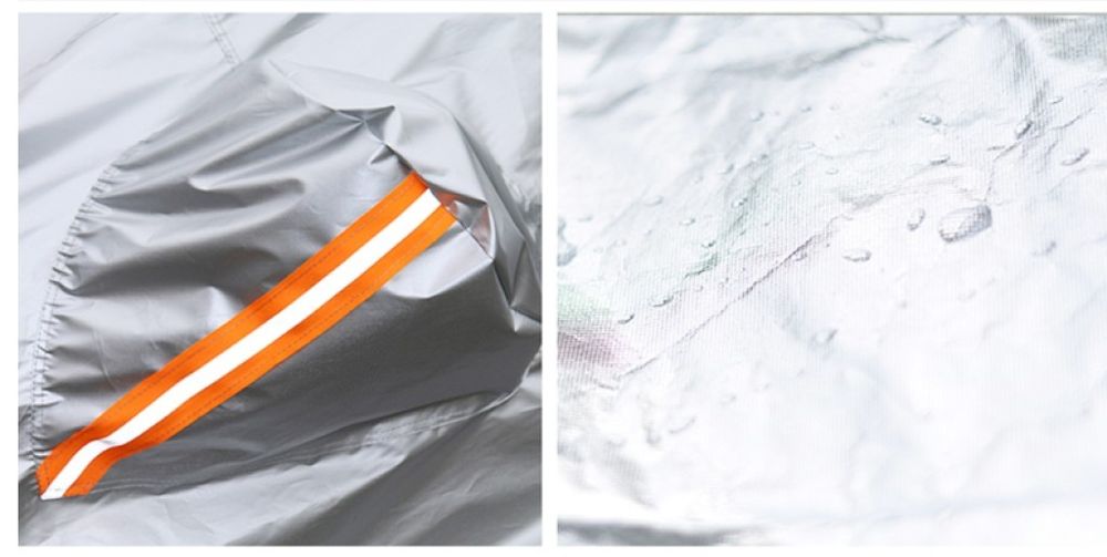 Всесезонно алуминиево покривало за предно стъкло на автомобил