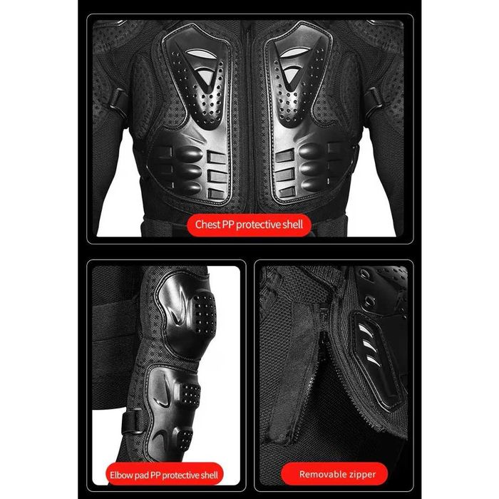 Armura Moto Costum Protectie Hard Raptor 12 reglaje 11 protectii