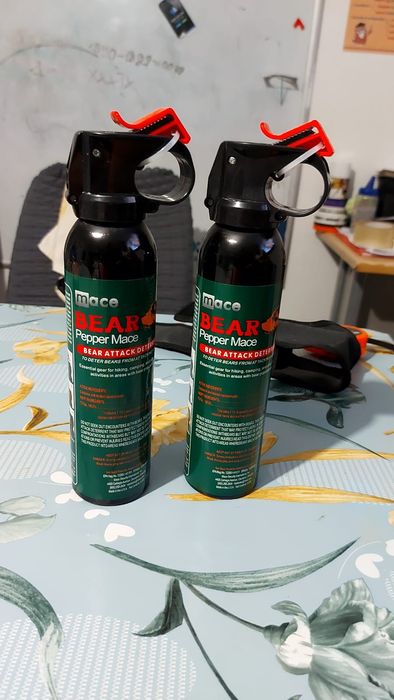 Spray autoaparare impotriva ursilor, Mace, Raza de actiune 10m, 260g,