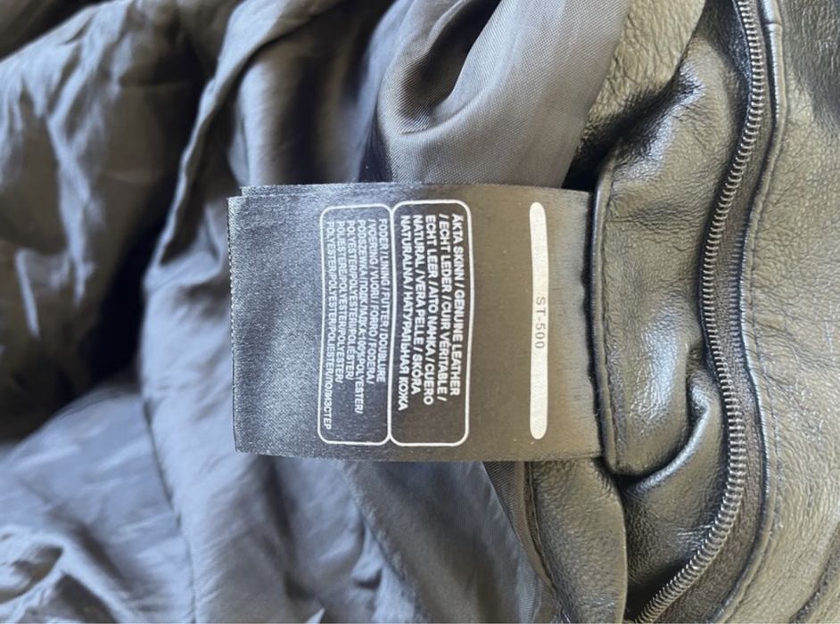 Geaca piele , WIBES , impecabila