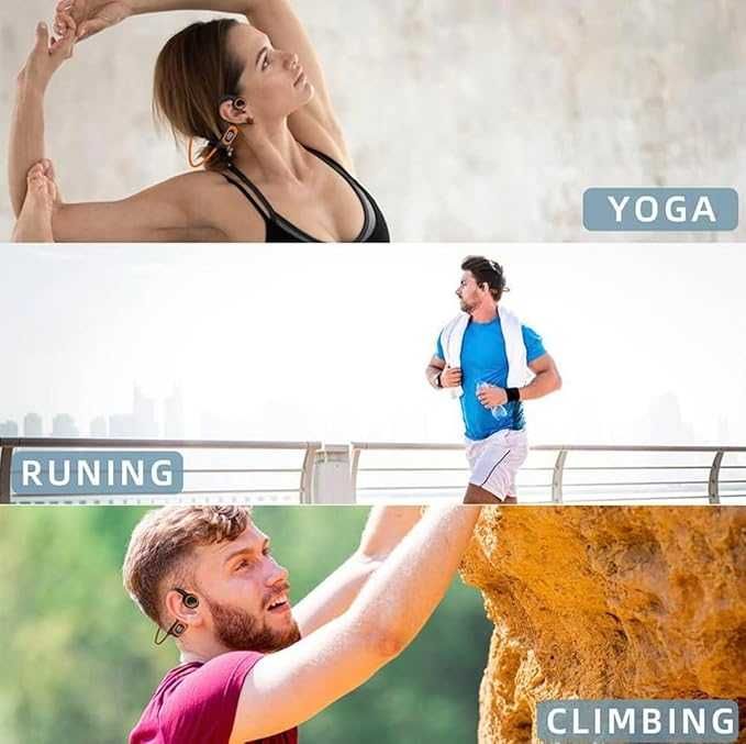 Костнопроводими, водоустойчиви, безжични Bluetooth слушалки Générique