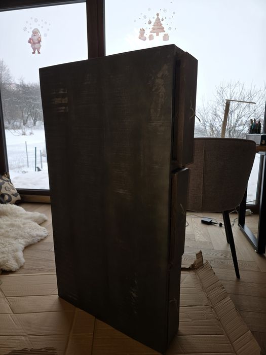 Maduta cafea nou, vintage, lemn masiv 110x60cm