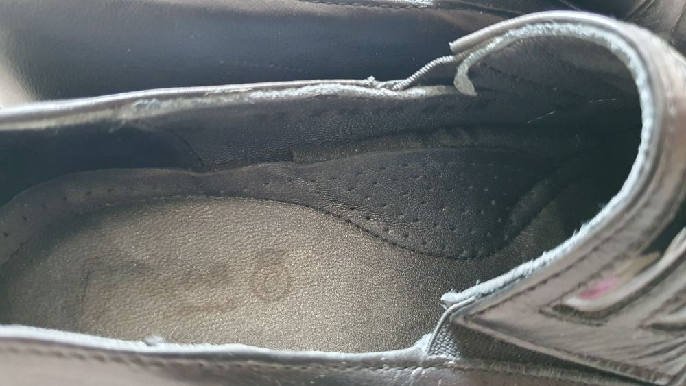 Черни обувки от естествена кожа N°37