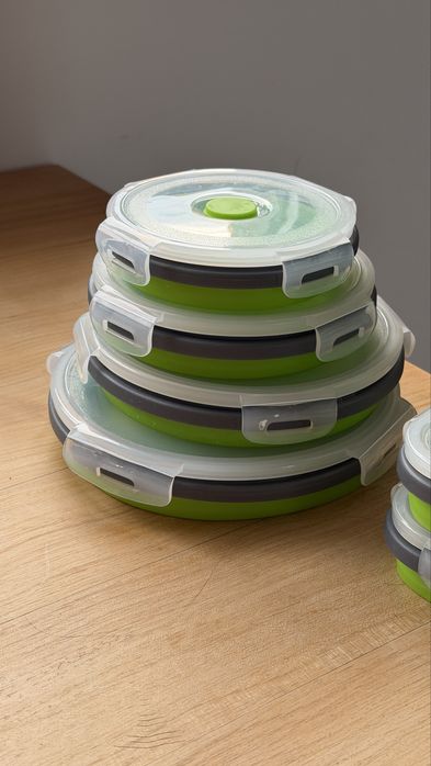 Set caserole silicon pliabile