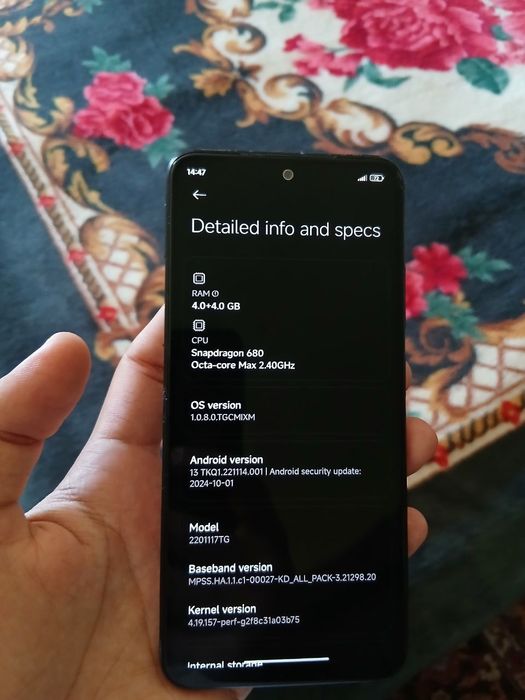 Redmi note 11 kafolati bilan