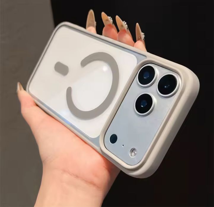 Husa MagSafe Spate Clar - Iphone 17 PRO 17 PRO MAX 17 AIR 17